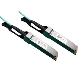 200GBASE-AOC QSFP56 to QSFP56 InfiniBand HDR Active Optical Cable 850nm 1m LSZH NVIDIA Mellanox Compatible TAA Compliant