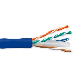 C6-SOPBL-1K-ENC UTP Cat6 Solid 23AWG 4Pair Copper Cable CMP Jacket 1000ft Blue