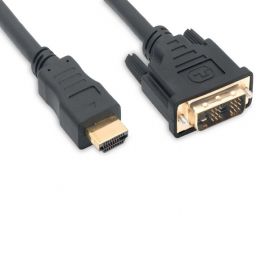 HDMIM-DVIM-5M HDMI Male to DVI Male Active  Cable Assembly 5M Black