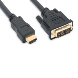 HDMIM-DVIM-3M HDMI Male to DVI Male Active Cable Assembly 3M Black