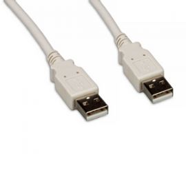 USB2.0MA2-WH-10F USB 2.0 A Male to A Male 10FT White Cable