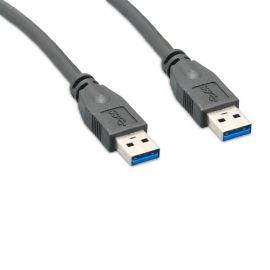 USB3.0MA2-6F USB 3.0 A Male to A Male 6FT Black Cable