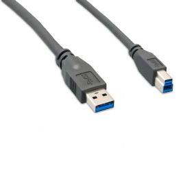 USB3.0MAMB-15F USB 3.0 A Male to B Male 15FT Black Cable