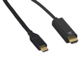 USB3.1CM-HDMIM-6F USB 3.1C Male To HDMI Male Cable 4K 60Hz Black Cable 6FT