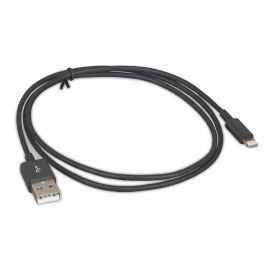 USBA-LC-BK-3F-ENC 3FT Lightning Cable to USB Male A Black Cable