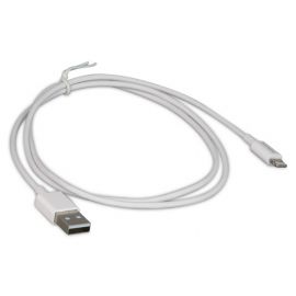 USBA-LC-WH-3F-ENC 3FT Lightning Cable to USB Male A White Cable