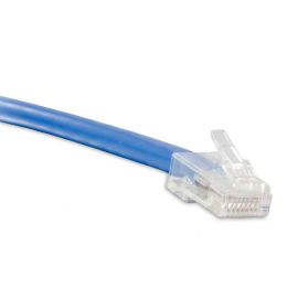 C5E-BL-NB-6IN-ENC Cat5e Blue 6 inch Non-Booted (No Boot) (UTP) High-Quality Network Patch Cable