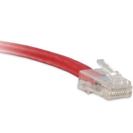 C6-RD-NB-1-ENC Cat6 Red 1 Foot Non-Booted (No Boot) (UTP) High-Quality Network Patch Cable